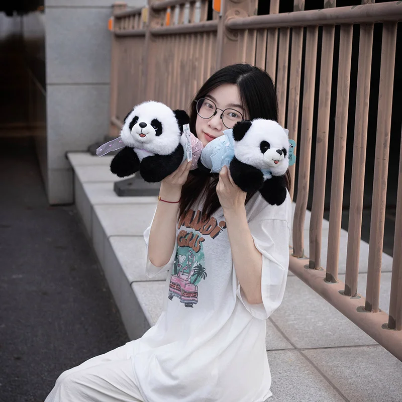 26cm 30cm Diaper Panda Throw Pillow Soft And Comfortable Stuffed Animals Holiday Gift Send Friends And Family