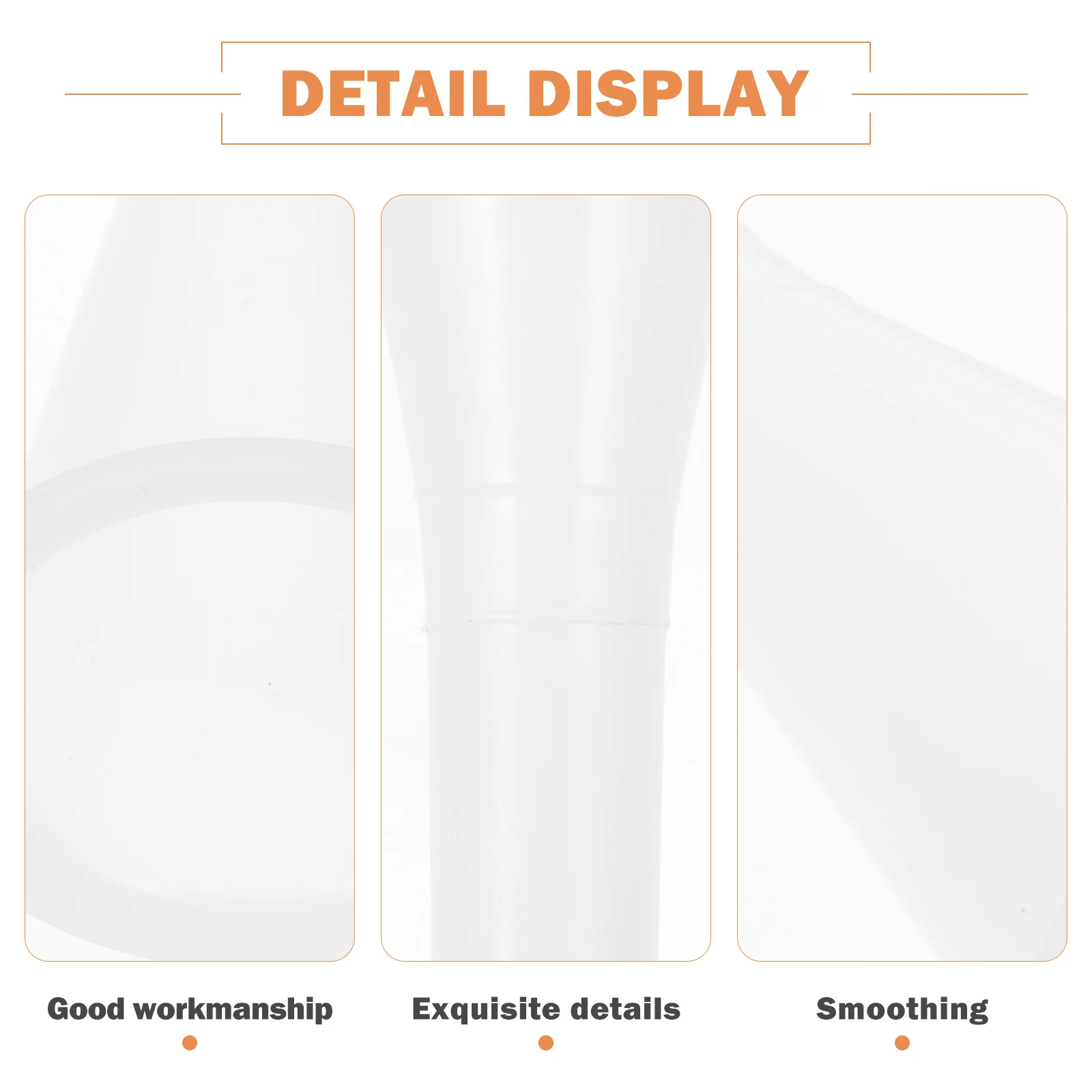 

2pcs Pp Vertical Type Funnel Plastic Making Tool For Home Meat Processing Sausage Filling Tube Sausage Stuffer Tubes Meat Tools