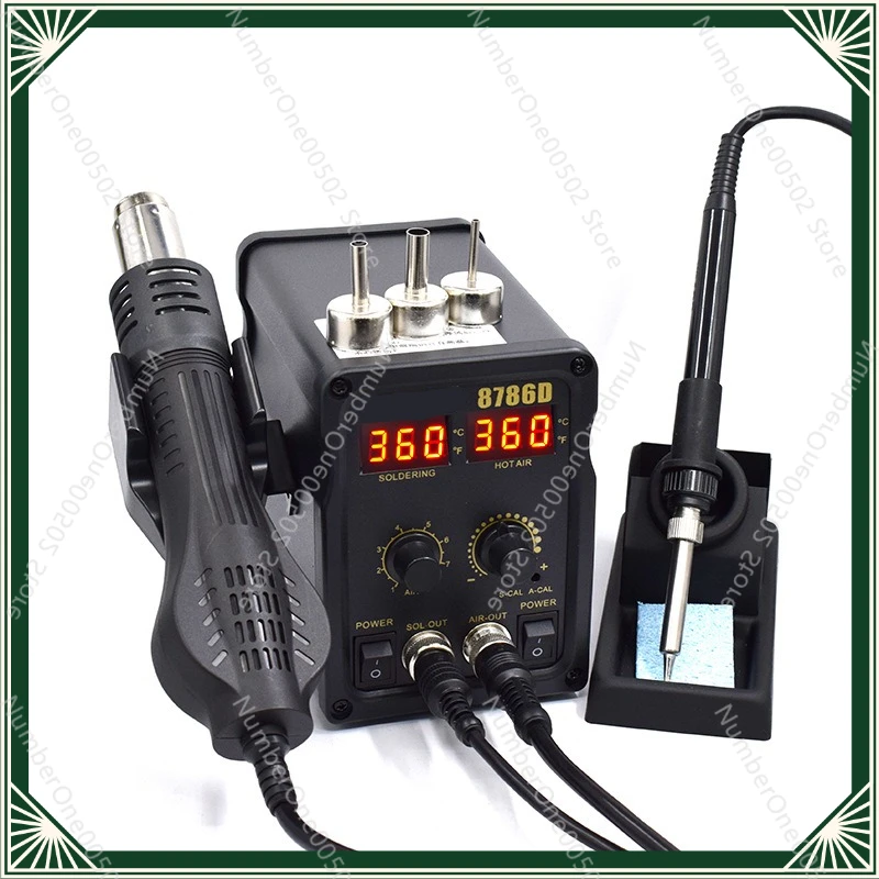 

Adjustable Temperature HotAirGunDigitalDisplayConstant Temperature Baking Gun WeldingTableMobile MaintenanceSolderingRepairTools