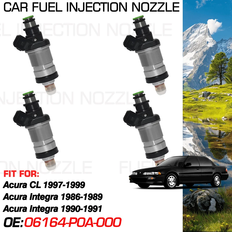 

for Acura CL YA1 1997-1999 Honda Acura Integra 1986-1991 1X Car Fuel Injectors Nozzle Injection 06164-P0A-000 06164PG7A10 FJ267T