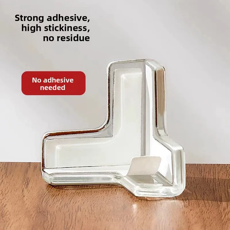 

Baby Se Anti-Colion Corner Protectors Rubber Cuion for Glass Cabinet Table Child Proof Falls Protection Universal
