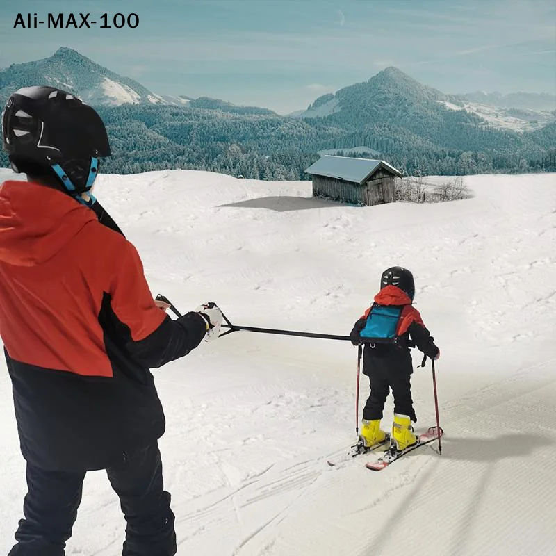 

【Au】Ski Harness For Kids Child Snowboard Harness With Backpack Adjustable Snowboard Training Belt Children Speed Control Leash
