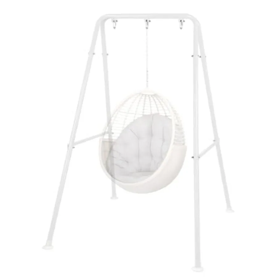 

Металлическая стойка для гамака повышенной прочности, максимальная нагрузка 330 фунтов, портативная рама для гамака для использования в помещении или на улице.