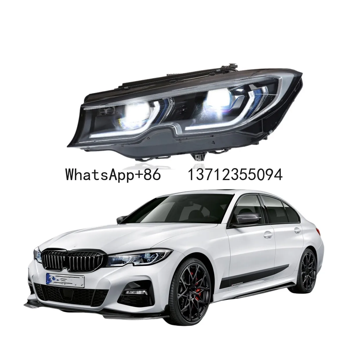 

For BMW G20 New 3 Series 2020 for G20 G28 2020 LED Headlights Modified Laser CAR LED Headlamp