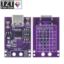 Type-C QC AFC PD2.0 PD3.0 To DC Spoof Scam Fast Charge Trigger Polling Detector USB-PD Notebook Power Supply Change Board Module