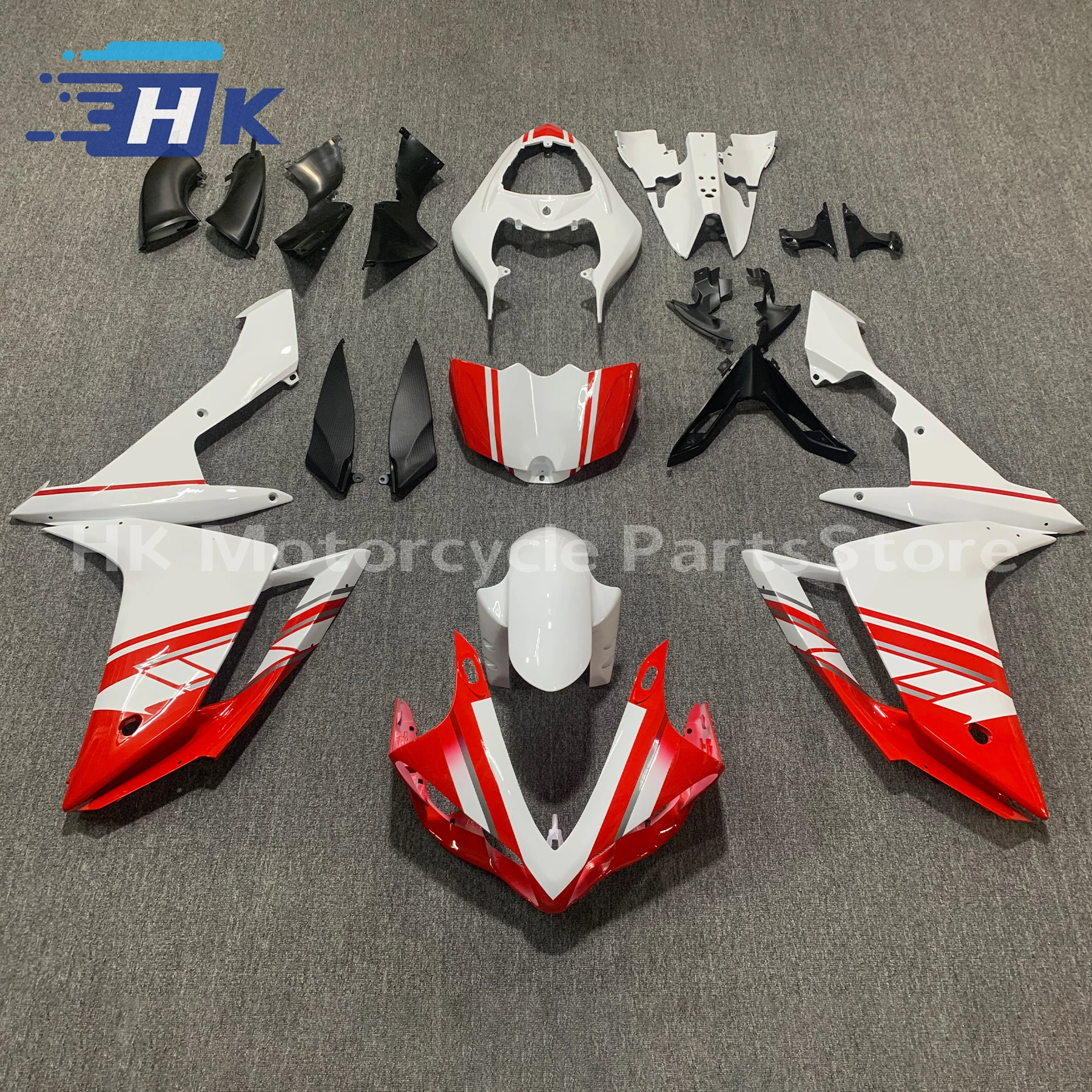 

Motorcycle full fairing kit fit for Yamaha YZF YZFR1 07 08 R1 2007 2008 Body Shell Kit ABS Plastic fairings bodywork kits