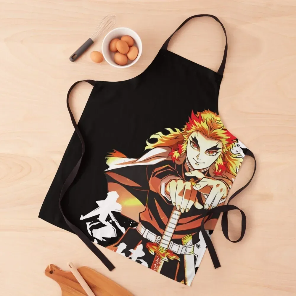 

Kimetsu No Yaiba Apron japanese woman Kitchen Special Accessories Kitchen New 2022 Year Apron