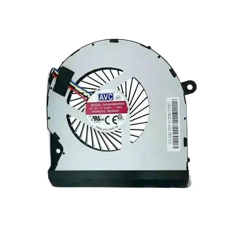 مروحة تبريد وحدة المعالجة المركزية للكمبيوتر المحمول الأصلي الجديد لـ nuc11 nuc11tnhi50l Tiger Canyon nuc8i7hvk مروحة مضيف صغيرة baaa0809r5h P001 dc5v 0.5A *&*