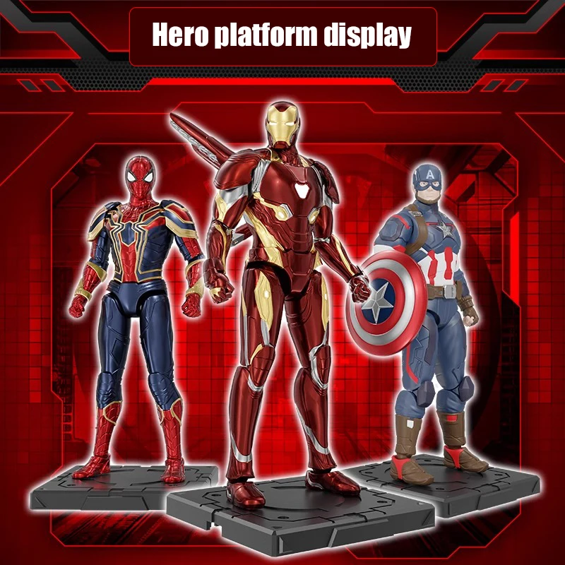 ハイパーモーションズ スパイダーマン、アイアンマン、ハルク、キャプテン・アメリカ Fondjoy-アイアンマンのアクションフィギュア,ハルク,スパイダーマン