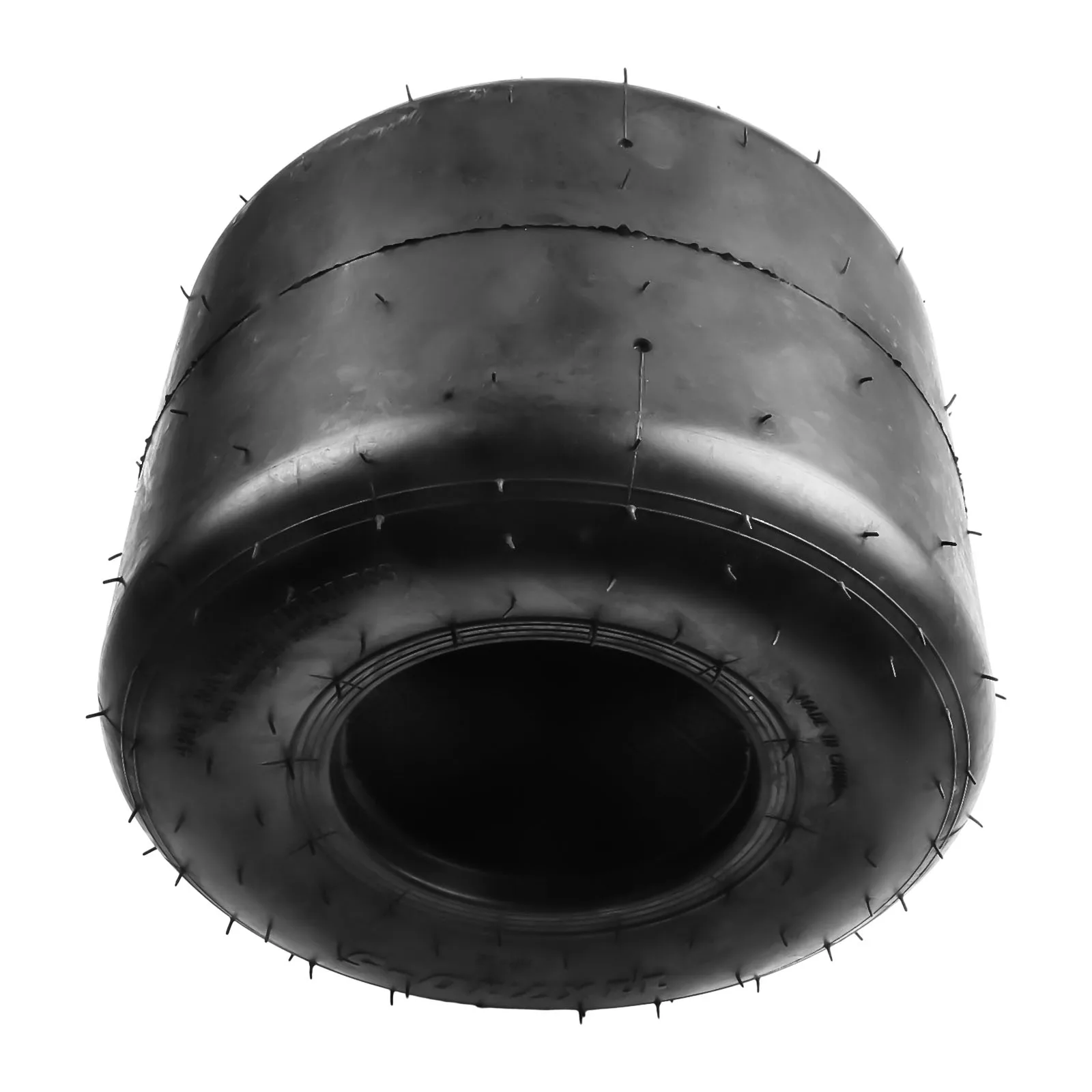 Rubber Tires for Go Kart Applications with 10x4.50-5 and 11x7.10-5 Dimensions for Stability and Control on Closed Track Settings