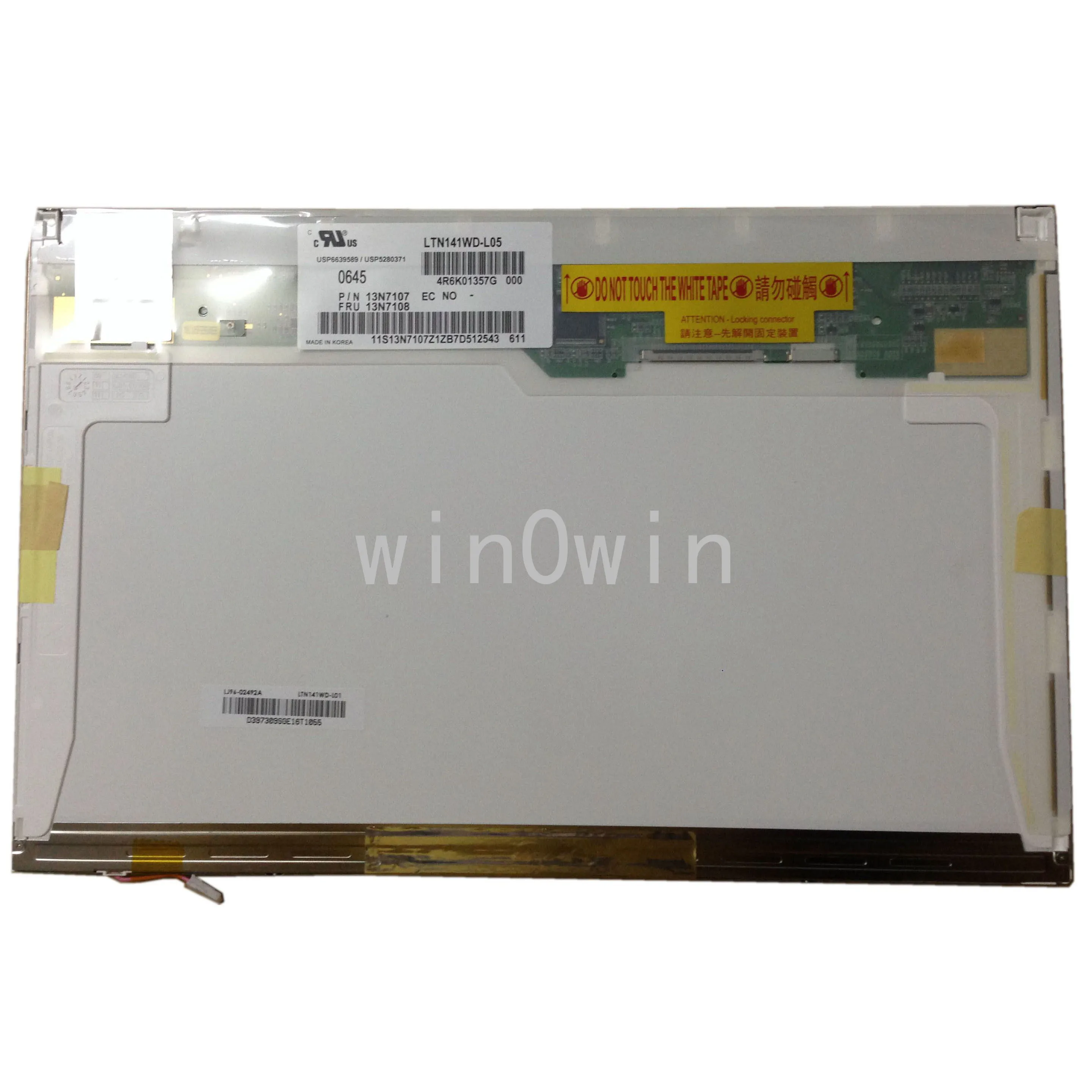 

LTN141WD-L05 L07 fit N141C3 B141PW03 B141PW02 B141PW01 V.2 V.1 V.0 LTN141BT06 N141C1-L03 N141C3-L04 1440x900