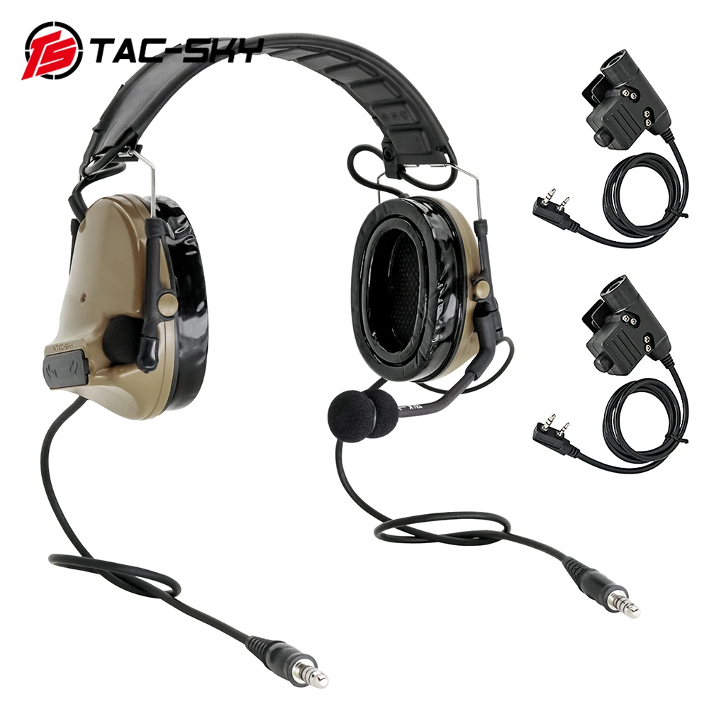 Tac-sky-comta iiiデュアルコミュニケーションタクティカルヘッド
