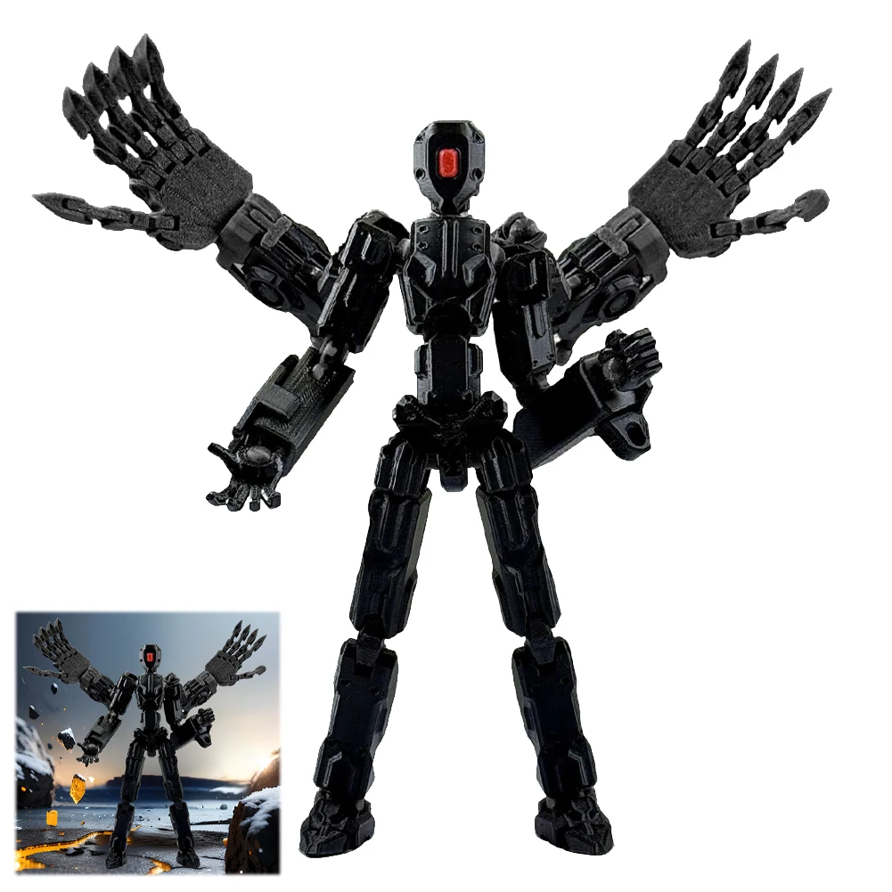 8 inch T13 actiefiguurassemblage voltooid 3D-geprinte beweegbare Shapeshift-robot voor gameliefhebbers