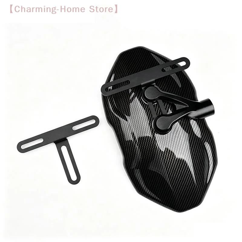 【M】Motorcycle License Plate Bracket Mudguard Metal License Plate Holder Taillight Mount Support Equipment For MAX/C90/F90