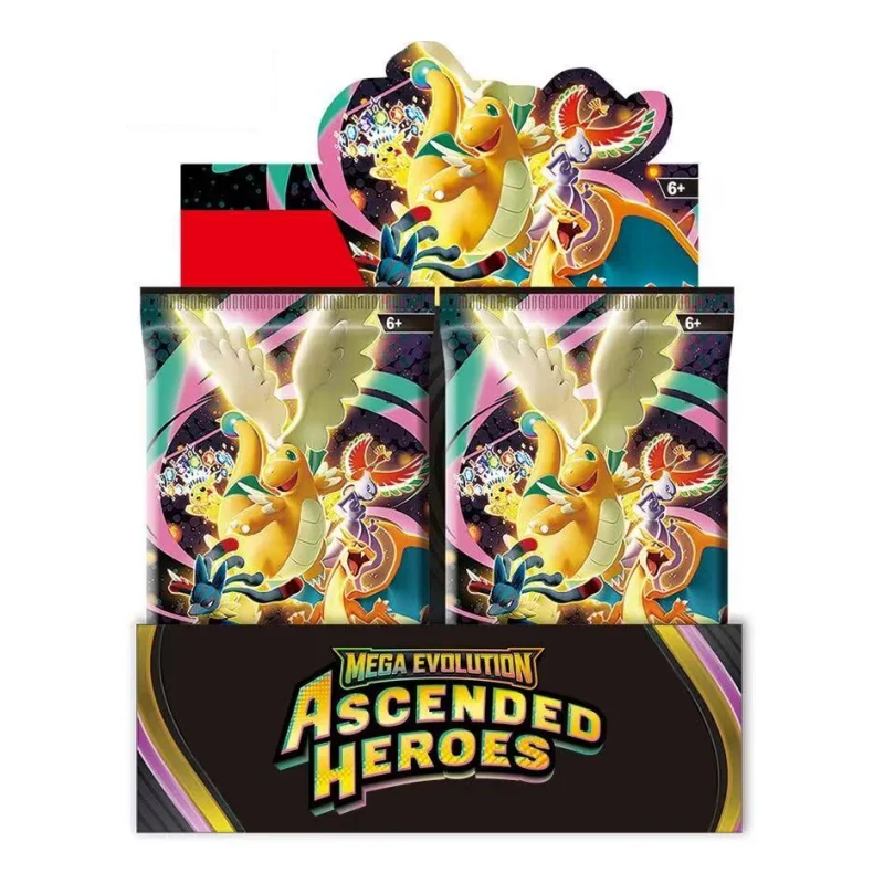 360 cartes Pokémon Destined Rivals Prismatic Evolutions 151 Noir et Blanc Flare Ascended Booster anglais pour batailles et cadeaux