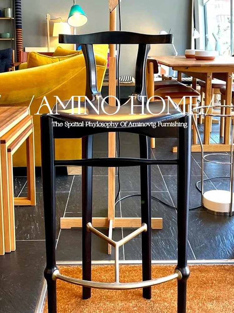 Retro style high-end bar table high chair