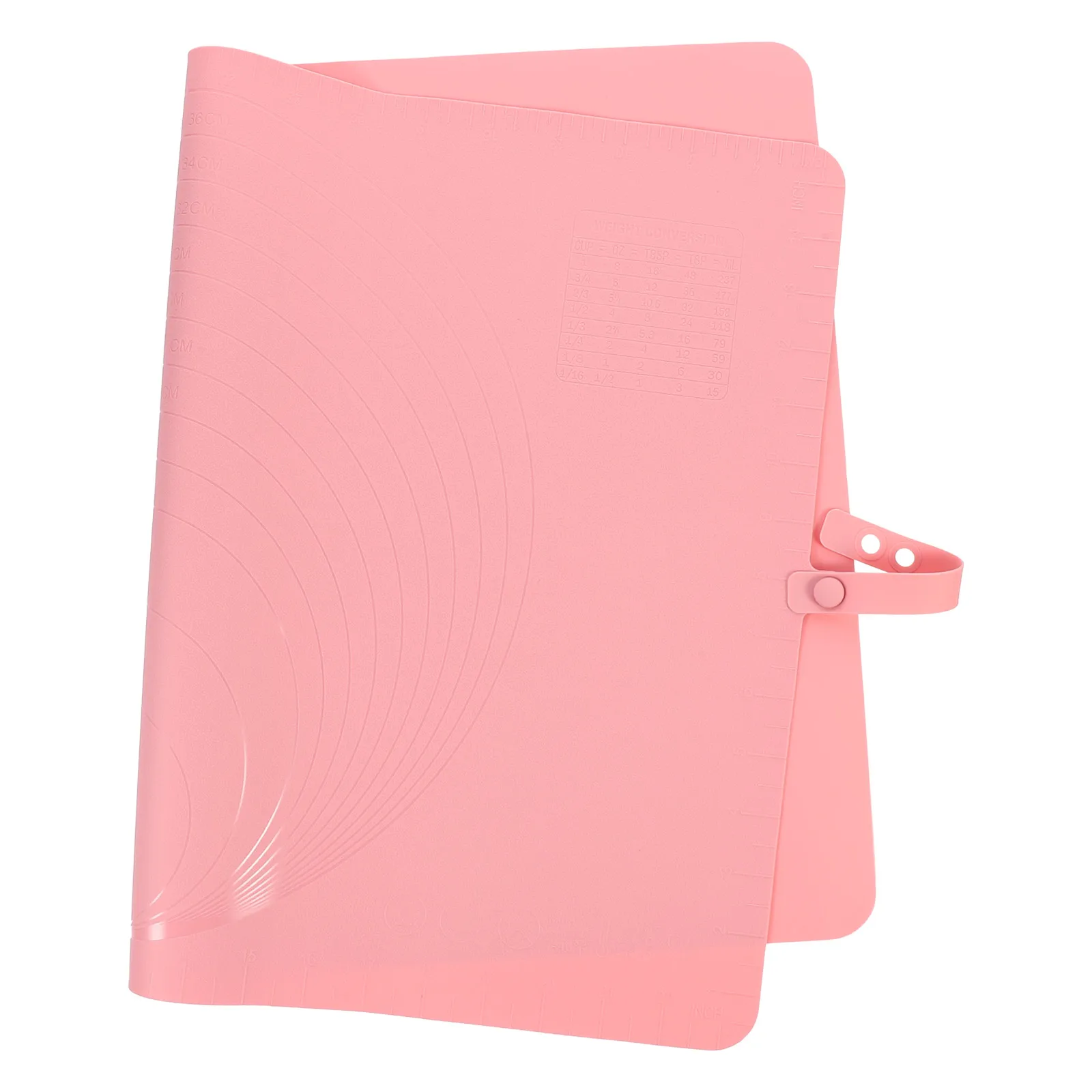 

Silicone Kneading Pastry Rolling Board Baking Dough Pad with Measurements for Silicone Baking Mat Homemade Bread Cookie Pizza