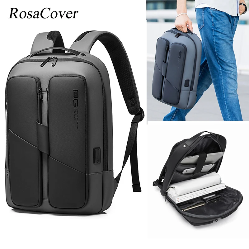 

Men Anti Theft Waterproof Laptop Backpack 15.6 Inch Daily Work Business Backpack School back pack Mochilas for Men Rucksacks