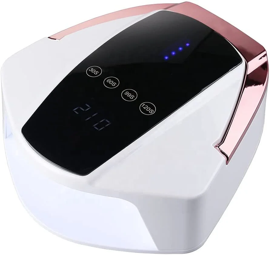 Professional 96W Rechargeable Cordless Nail Dryer with EU Plug Gel Nail Polish Curing Lamp Made of Plastic