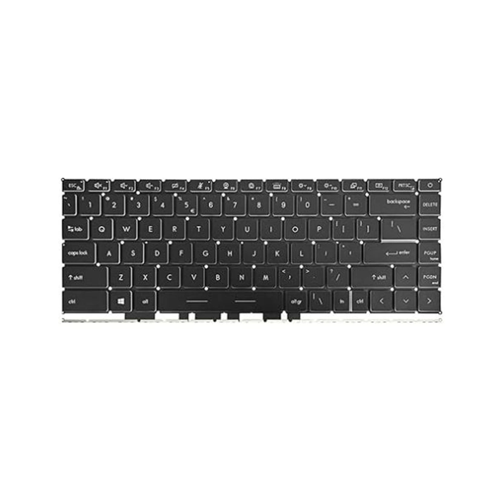 

Клавиатура для ноутбука MSI Creator Z16 A11UE A11UET A11UEK (MS-1571) Black US United States Edition