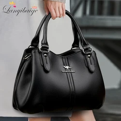 3 Layers Ladies Handbags Brand Pu Leather Luxury Messenger Sac Designer Super Quality Shoulder Crossbody Shopper Bag For Women