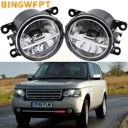 Car Front Bumper Head Lamps Turn Signal Lights for Land Rover Range Rover III L322 2010 2011 2012 Led DRL 12V Fog Light Assembly