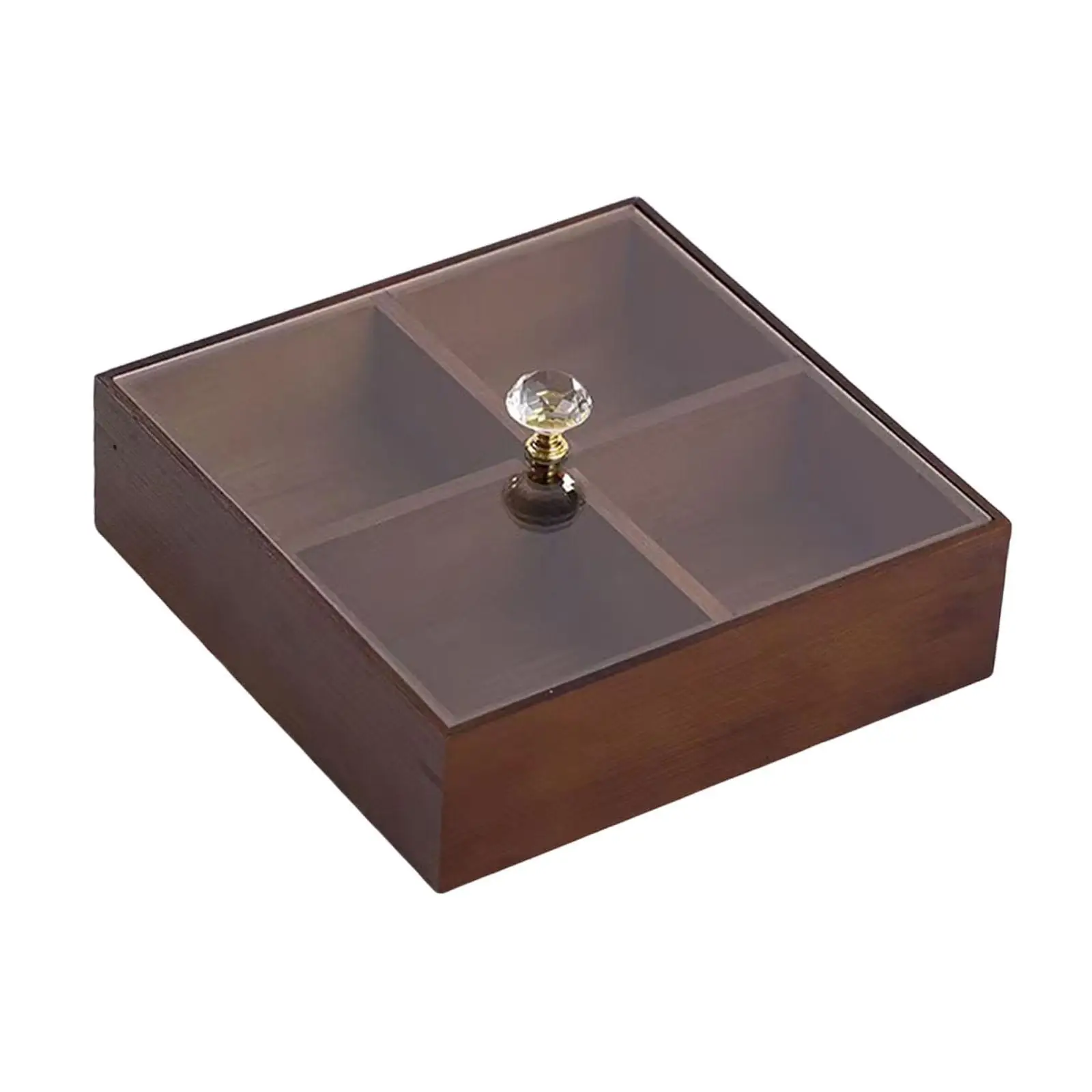 

Портативный декоративный поднос-тарелка с крышкой для закусок, конфет, фруктов, десертов, украшение для стола, для дома и улицы