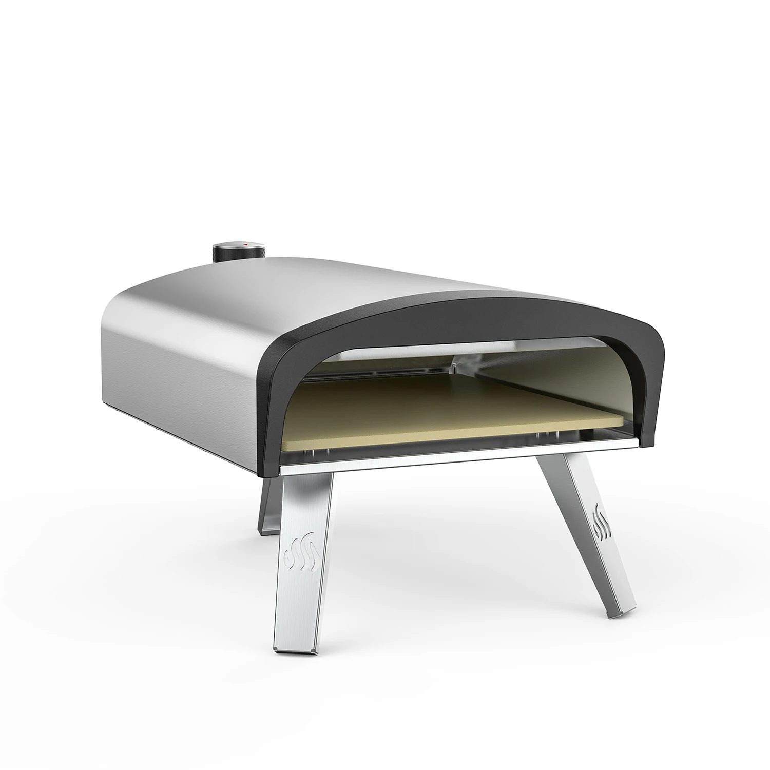 Pizza Oven With Stone Camping Stainless Steel Gas Oven Indoor Outdoor Pizza Oven With Pizza Shovel view 2