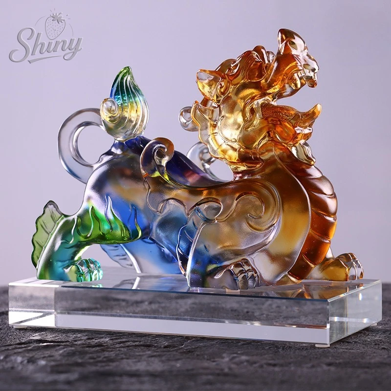 

Ceramic Glaze Pixie Pieces Gifts Divine Beasts Crafts Bring Wealth Home Decoration Ornaments