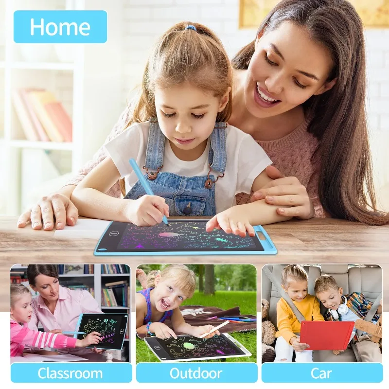 8.5 Inch LCD Writing Tablet Drawing Board Graffiti Sketchpad Erasable Handwriting Pad Toys for Kids Boys Gifts