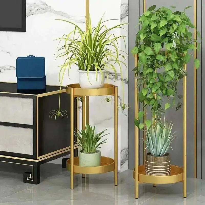 

Stand Minimalist Modern Aesthetics Light Flower Luxury Balcony Flowers Stand Decorations Designer Unique Muebles Furniture