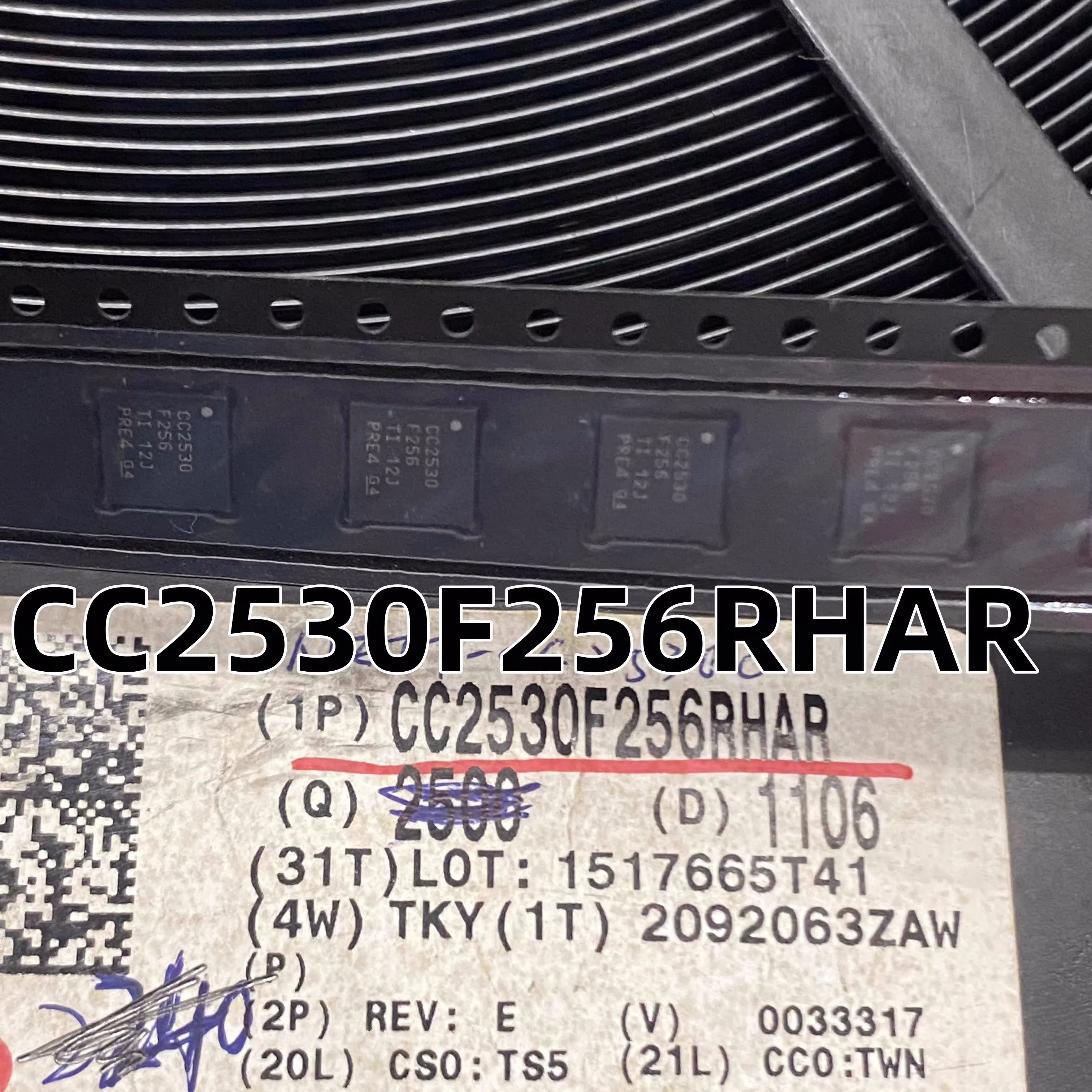 

5 шт. CC2530F256RHAR 11+ QFN