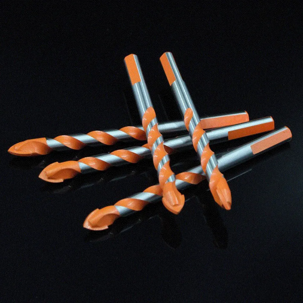 4pcs Hole Saw Kit Triangle Drill Bit Carbide Tip For Glass Tile Ceramic Metal Wood Drilling Industrial Cutter Tool view 2