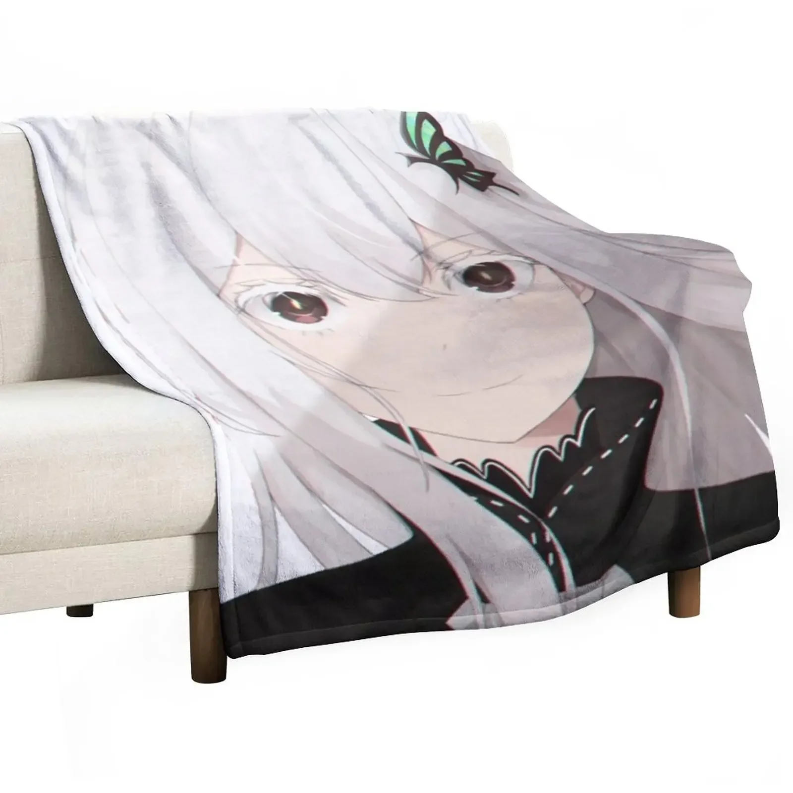 Echidna Witch of Greed - Re:zero kara hajimeru isekai seikatsu Throw Blanket Warm Baby Blankets