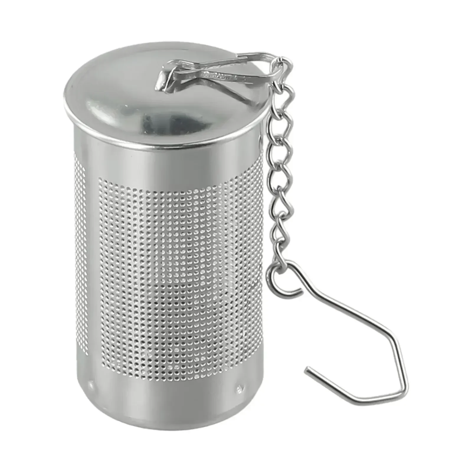 1PCS Stainless Steel Tea Ball  Infuser Strainer Leaf Spice Herbal Teapot Reusable Mesh Filter Home Kitchen Accessories