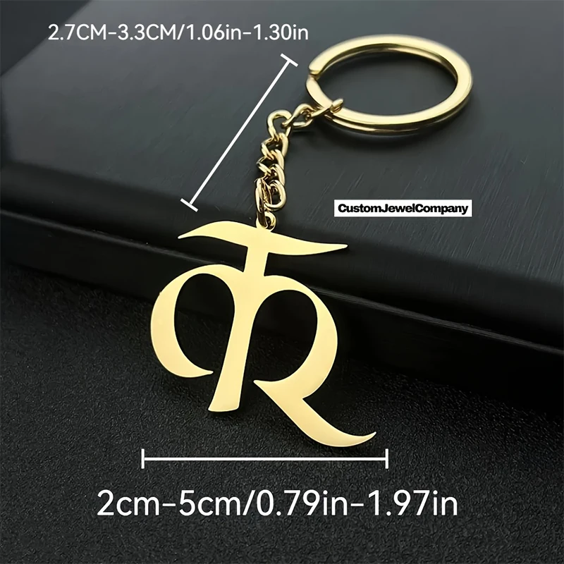 Custom Logo Keychain Customized Any Picture Keychain For Company Bar Club Apartment 304L Stainless Steel Cuban Chain 0  Allergy