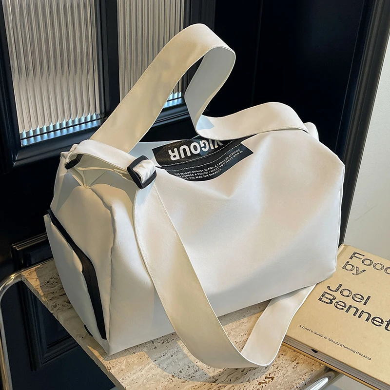 

Спортивная сумка для активного отдыха с разделением на сухое и влажное отделение, водонепроницаемая женская сумка-мессенджер, рюкзак для плавания, дорожная сумка