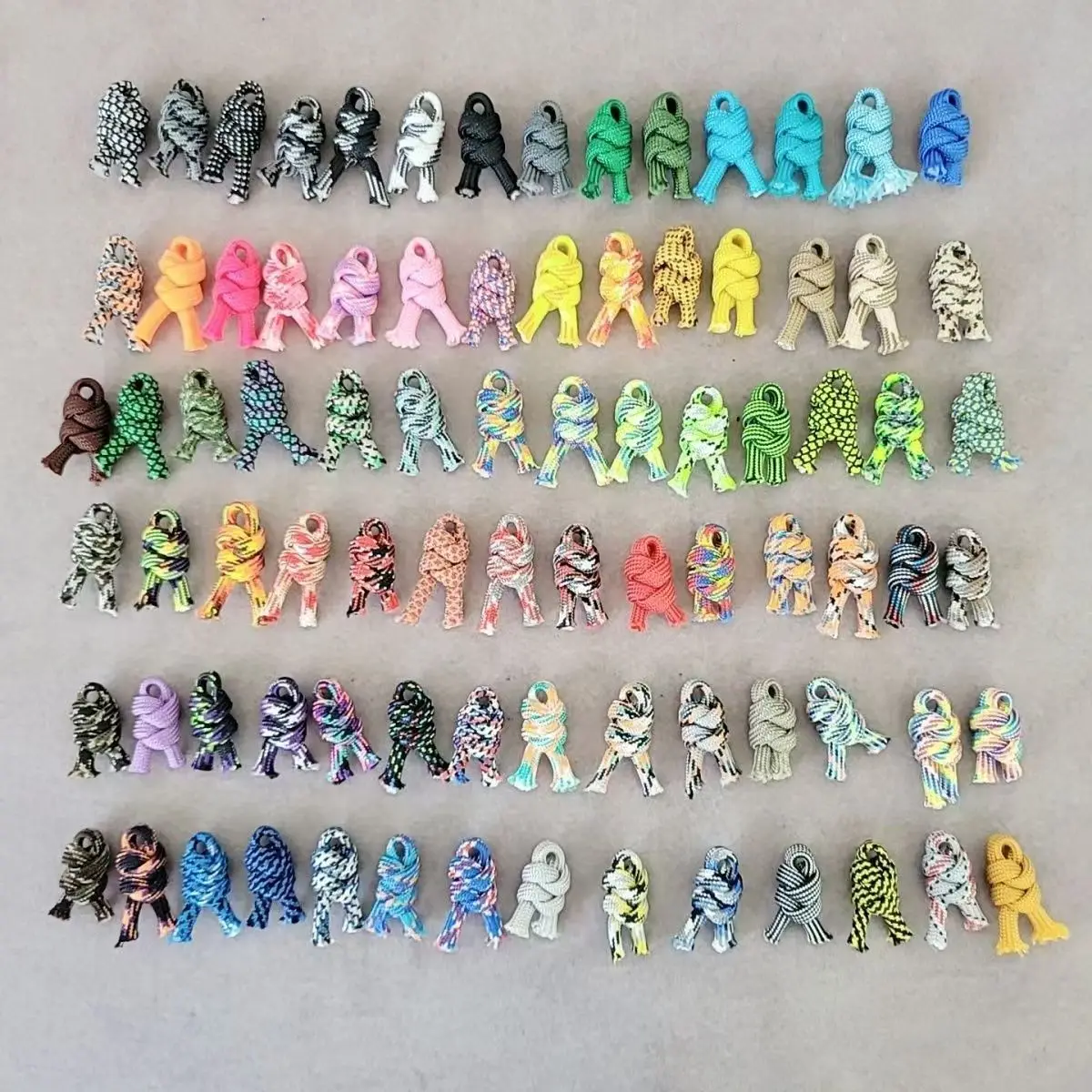 Paracord 1mm/2mm/3mm/4mm/5mm Diameter Blind Box Parachute rope Climbing camping survival gear parachute rope bracelet DIY