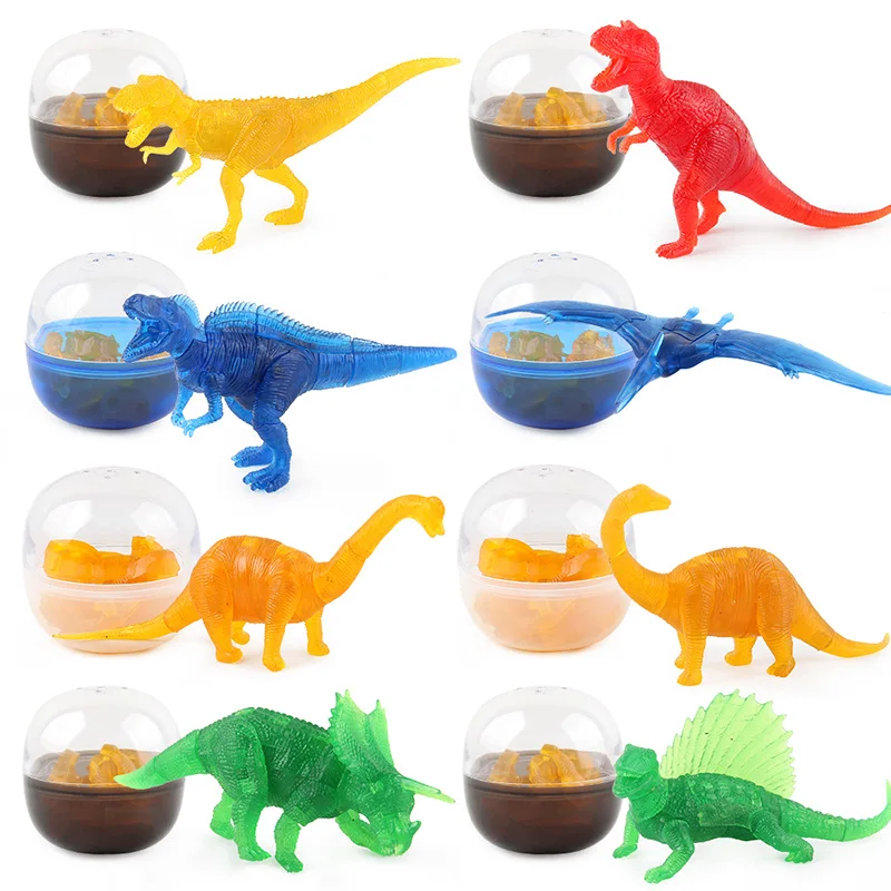 Décennie s de construction de dinosaure pour enfants, jouets à assembler, jouets Montessori, bonbons, coquille d'œuf, dos, nouveau, 1 pièce