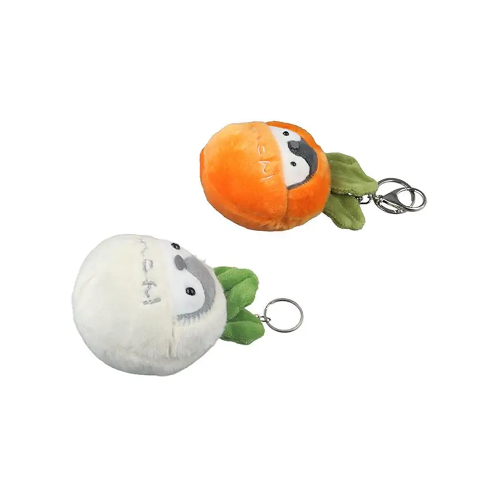 Plush Pendant Backpack Ornament Car Keychain Radish Penguin Keychain Radish Plush Keyring Keychain Pendant Stuffed Animal Toys