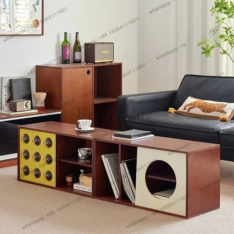 Nordic Ocean Plate Bubble Locker Medieval Side Cabinet Designer Living Room Storage Household Edge Cabinet