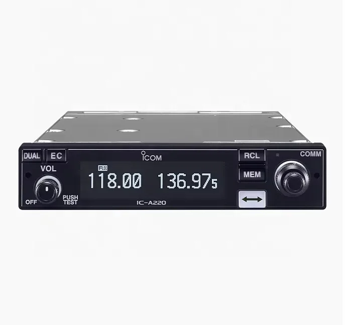 ICOM IC A220 8W Air Band aircrft Transceiver Aviation VHF Mobile Radio