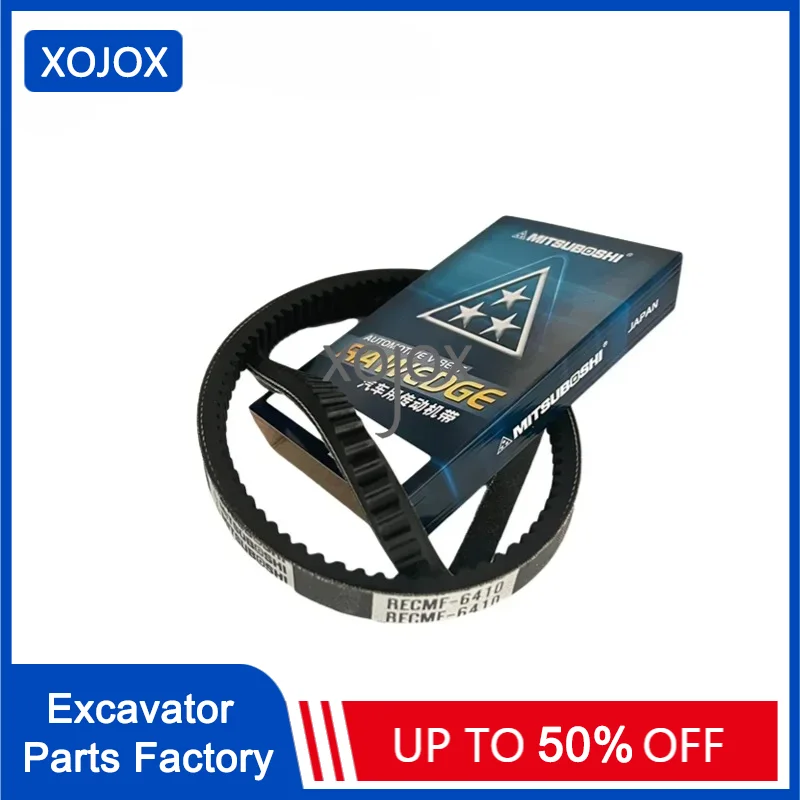 XOJOX For Zoomlion Excavator ZE60E 75 80 85 150 205 215E-10 Fan Belt Air Conditioning Belt