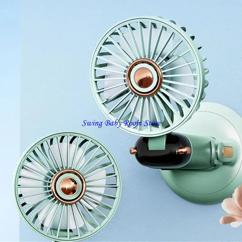 K1AD Small Fan Fan Fan Companed مروحة مروحة قابلة للطي مروحة مروحة مروحة سفر صغيرة مروحة التبريد مثالية للمكتب والاستخدام في