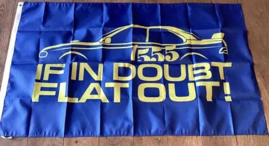 IF IN DOUBT Flag WITH 555 FLAG 3ft x 5ft Polyester Banner Flying Custom FLAT OUT Banner