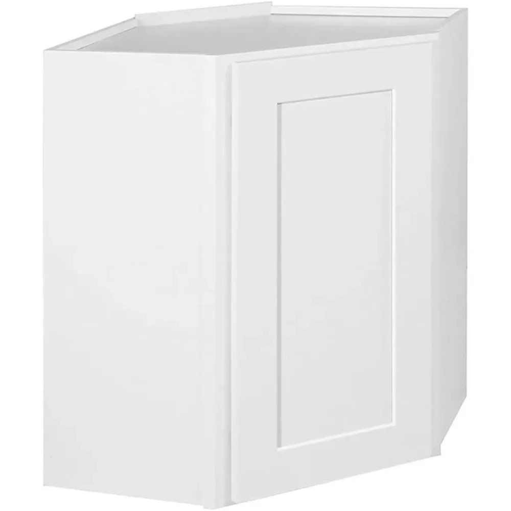 Design House Brookings Corner Wall Kitchen Cabinet, 24x30x12, White