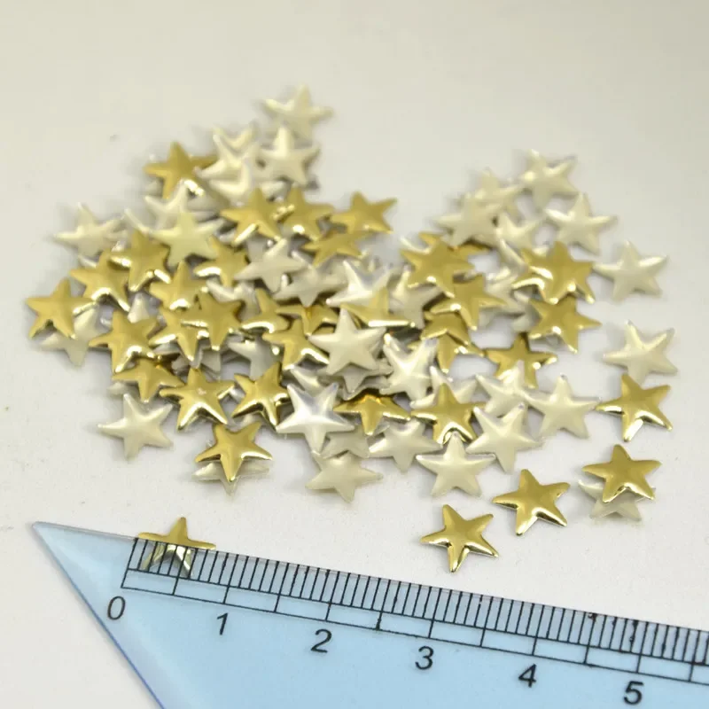 Altın Siyah Yıldız Hotfix Dikiş Mücevher: Punk Giyim Tasarımında Sanatsal Mükemmellik