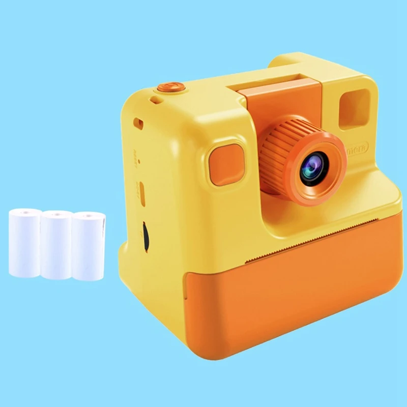 أفضل أطفال كاميرا فورية طباعة كاميرا 1080P HD كاميرا رقمية ورق طباعة الصور لعبة أطفال كاميرا لعيد الميلاد هدية الكريسماس