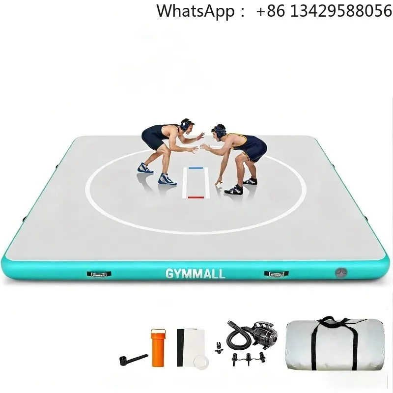 3*3M Professional Tatames Para Jiu Jitsu Portable PVC Inflatable Wrestling Mat 10cm Tatami BJJ MMA Martial Arts Judo for Gym