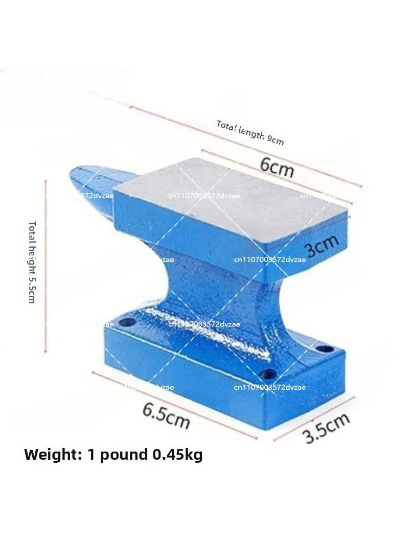 Single-head and double-head steel anvil, iron anvil, high-hardness blacksmithing tool base, blacksmithing anvil ​​​​​​​